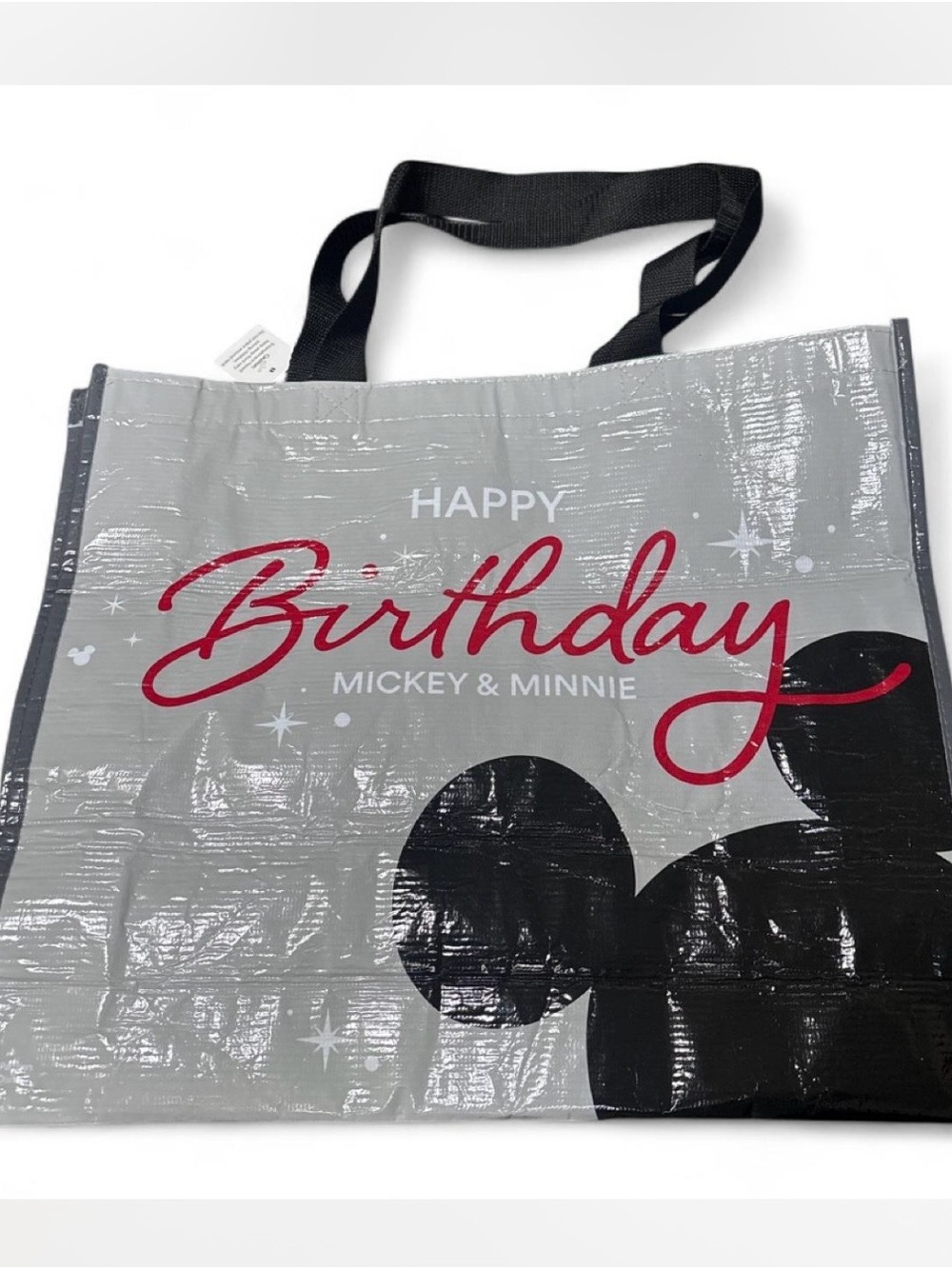 Happy Birthday Mickey & Minnie Reusable Party Tote 2025